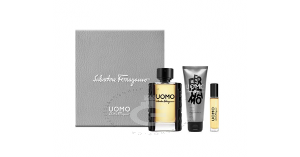 Salvatore ferragamo uomo gift set 2025